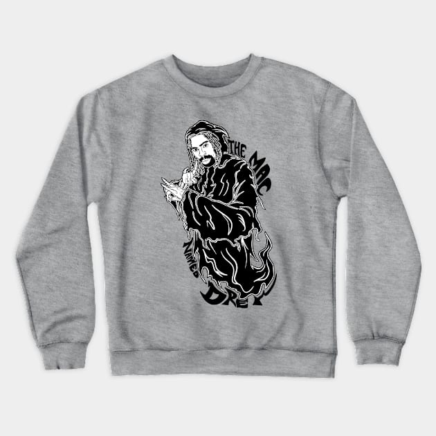 Grim Rapper Mac Dre Crewneck Sweatshirt by TheDopestRobot